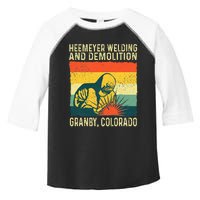 Heemeyer Welding And Demolition Grandby Colorado Toddler Fine Jersey T-Shirt