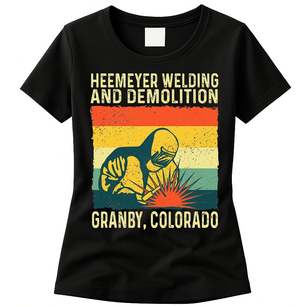 Heemeyer Welding And Demolition Grandby Colorado Womens T-Shirt