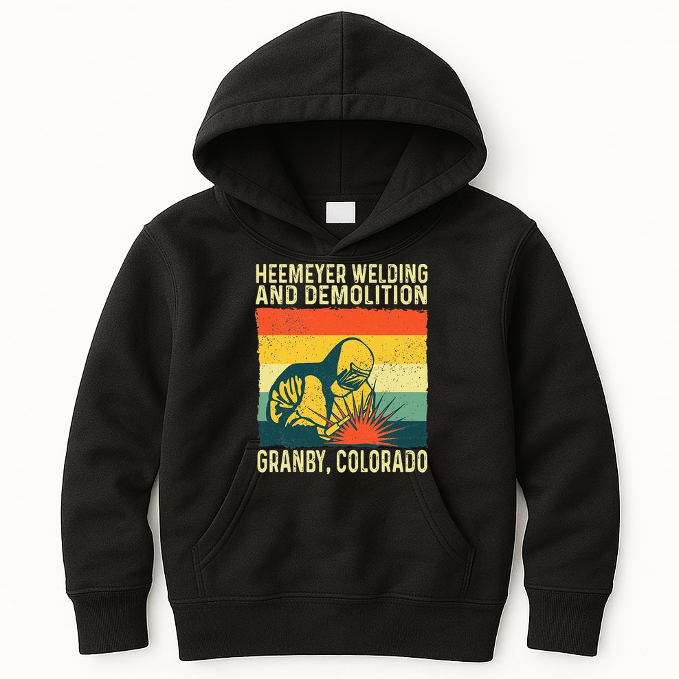 Heemeyer Welding And Demolition Grandby Colorado Kids Hoodie