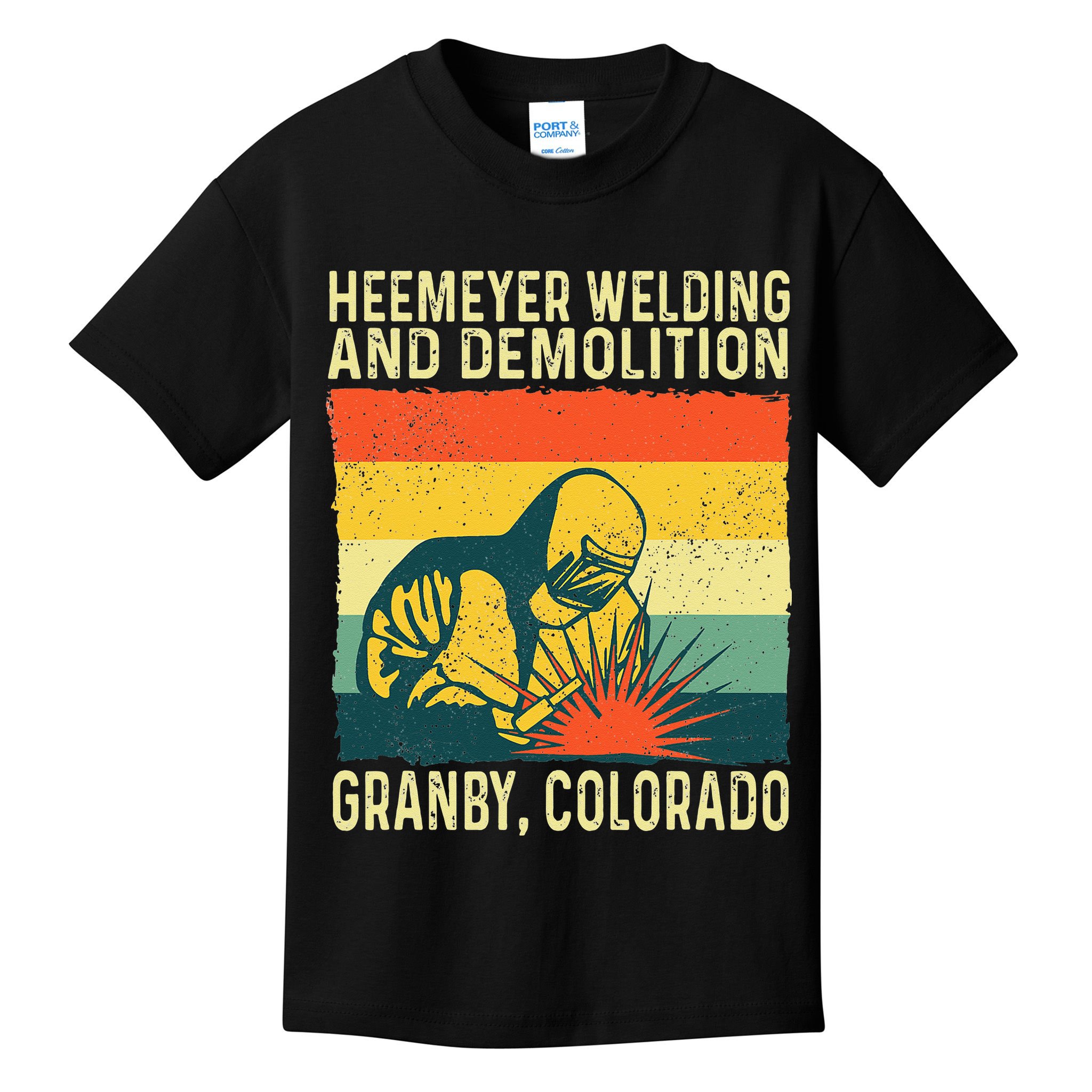 Heemeyer Welding And Demolition Grandby Colorado Kids T-Shirt