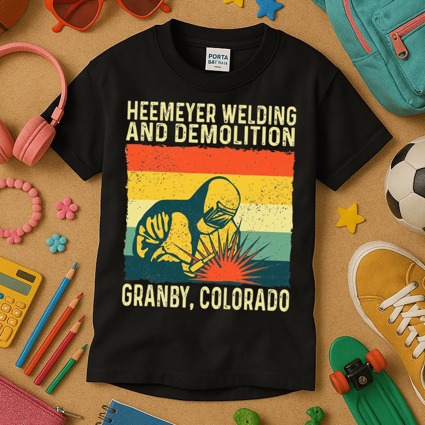 Heemeyer Welding And Demolition Grandby Colorado Kids T-Shirt