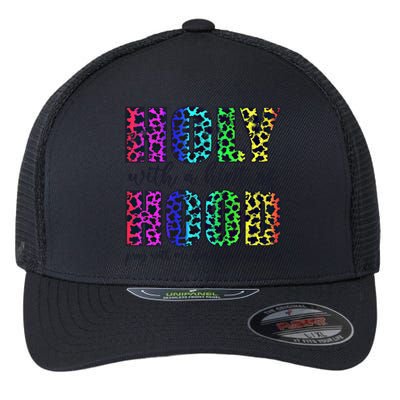 Holy With A Hint Of Hood Pray With Me Dont Play Gift Flexfit Unipanel Trucker Cap