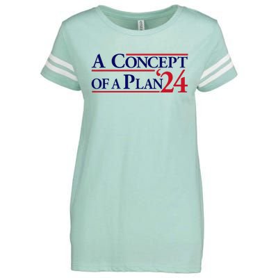 Harris Walz A Concept Of A Plan Enza Ladies Jersey Football T-Shirt