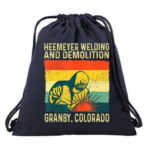 Heemeyer Welding And Demolition Granby Drawstring Bag