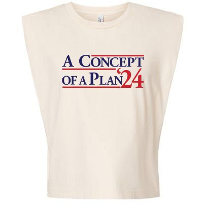 Harris Walz A Concept Of A Plan Garment-Dyed Women's Muscle Tee