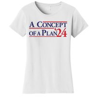 Harris Walz A Concept Of A Plan Women's T-Shirt