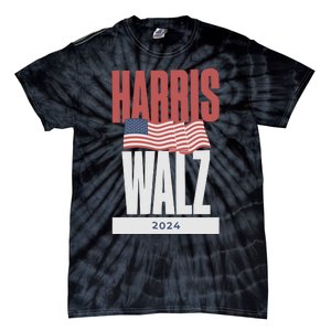 Harris Walz And Kamala Harris 2024 Tie-Dye T-Shirt