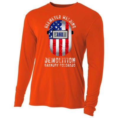 Heemeyer Welding And Demolition Grandby Colorado Welder Cooling Performance Long Sleeve Crew