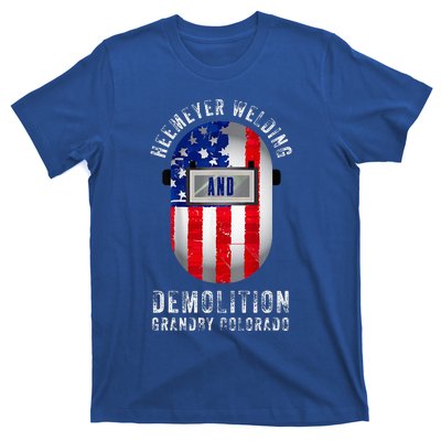 Heemeyer Welding And Demolition Grandby Colorado Welder T-Shirt