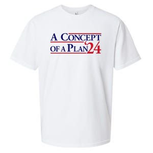 Harris Walz A Concept Of A Plan Sueded Cloud Jersey T-Shirt