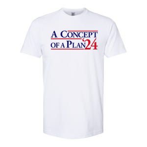 Harris Walz A Concept Of A Plan Softstyle CVC T-Shirt