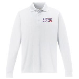 Harris Walz A Concept Of A Plan Performance Long Sleeve Polo