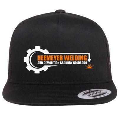Heemeyer Welding And Demolition Grandby Colorado Heemeyer Flat Bill Trucker Hat