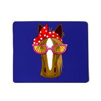 Horse With Bandana Gift Horseback Riding Gift Mousepad