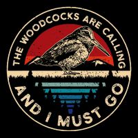 Hunting Woodcock Bird Retro Funny Phone Calls Hunter 7-Panel Snapback Hat