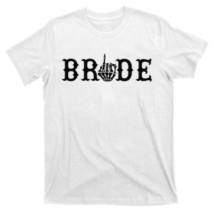 Halloween Wedding Bride Groom Skeleton Till Death Matching T-Shirt