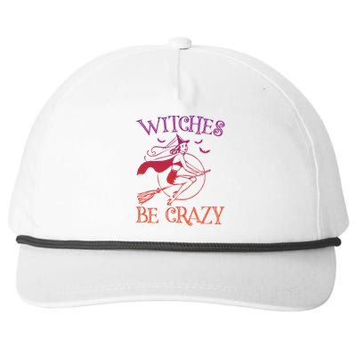 Halloween Witches Be Crazy Sexy Vintage Funny Mom Gift Snapback Five-Panel Rope Hat