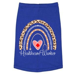 Healthcare Worker Boho Rainbow Funny Healthcare Cute Gift Doggie Tank