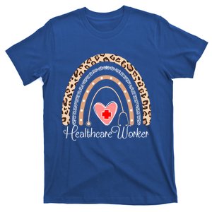 Healthcare Worker Boho Rainbow Funny Healthcare Cute Gift T-Shirt