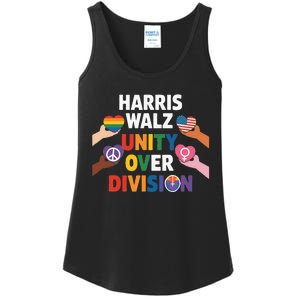 Harris Walz Bridging AmericaS Divide Ladies Essential Tank