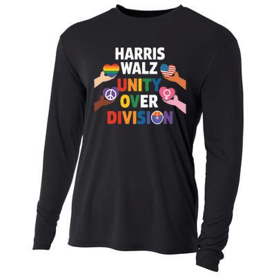 Harris Walz Bridging AmericaS Divide Cooling Performance Long Sleeve Crew