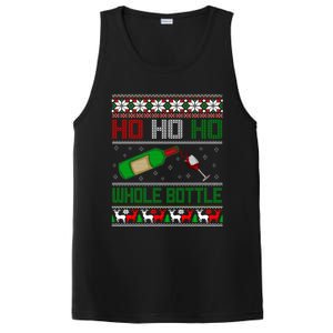 Ho Whole Bottle Funny Wine Ugly Christmas Gift PosiCharge Competitor Tank