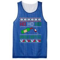 Ho Whole Bottle Funny Wine Ugly Christmas Gift Mesh Reversible Basketball Jersey Tank