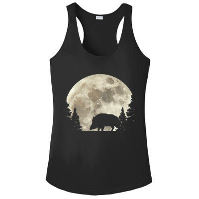 Hunter Wild Boar Keiler Wildsau Hunting Hunter Ladies PosiCharge Competitor Racerback Tank
