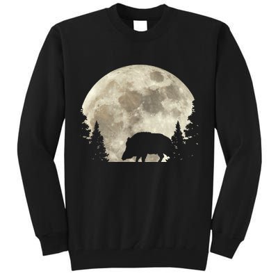 Hunter Wild Boar Keiler Wildsau Hunting Hunter Tall Sweatshirt
