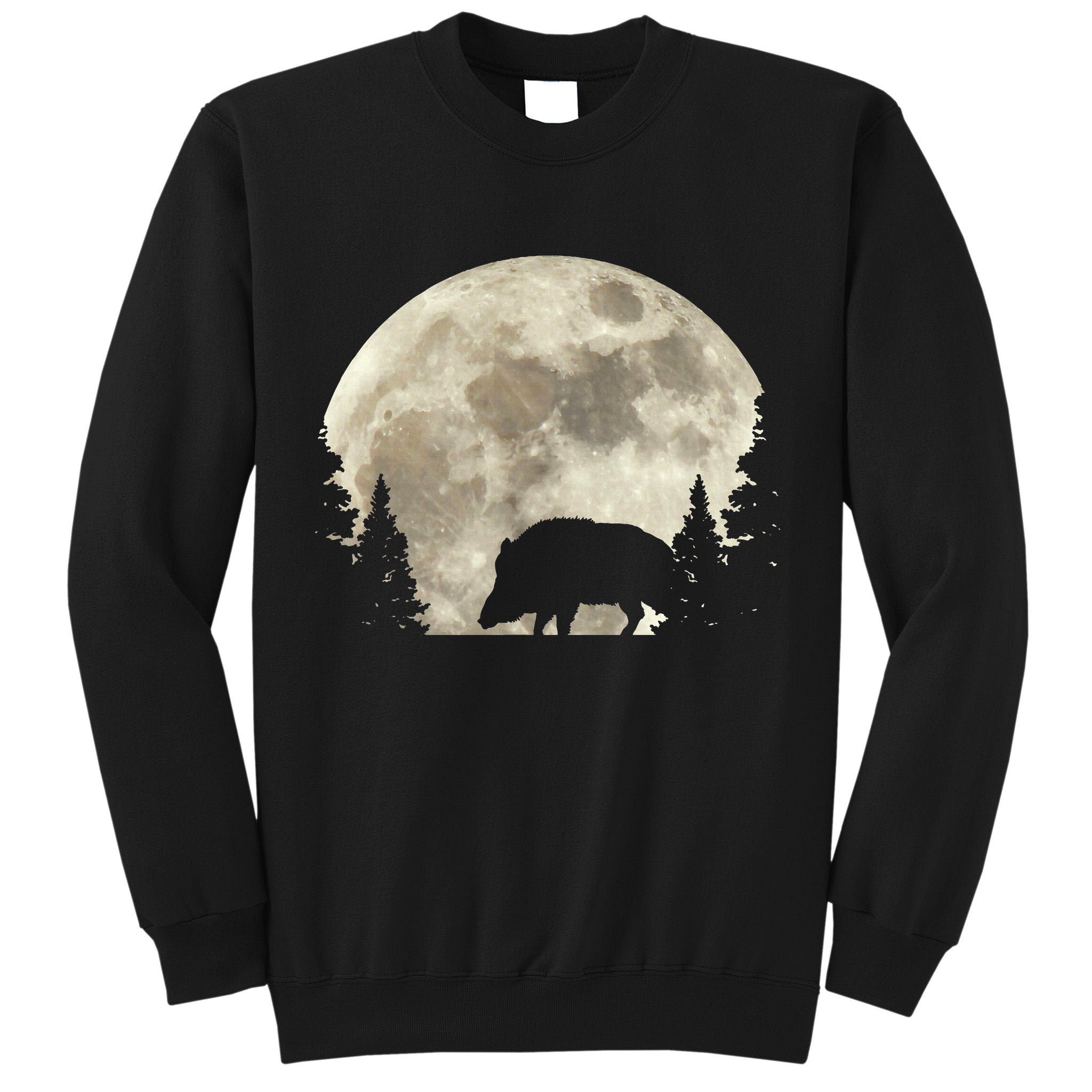 Hunter Wild Boar Keiler Wildsau Hunting Hunter Tall Sweatshirt