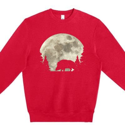 Hunter Wild Boar Keiler Wildsau Hunting Hunter Premium Crewneck Sweatshirt