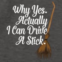 Halloween Witch Broom Why Yes Actually I Can Drive A Stick Gift Vector Backpack