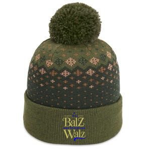 Harris Walz Balz To The Walz 2024 Presidential Election The Baniff Cuffed Pom Beanie