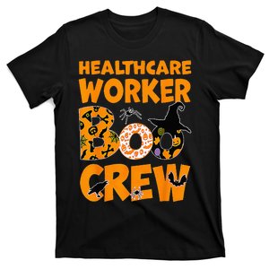 healthcare worker boo crew nurse halloween costume T-Shirt