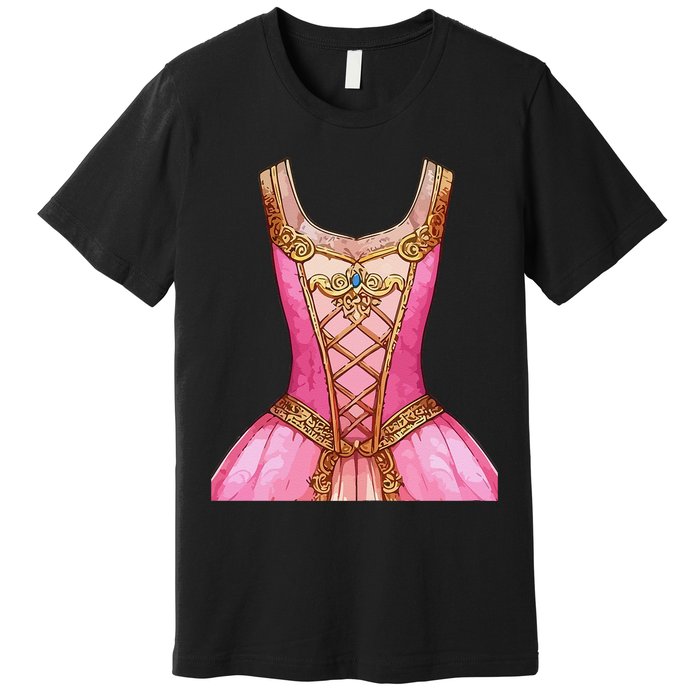 Halloween Women Beautiful Dress Princess Premium T-Shirt