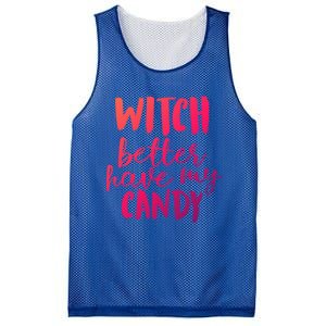 Halloween Witch Better Have My Candy Abh048 Gift Mesh Reversible Basketball Jersey Tank