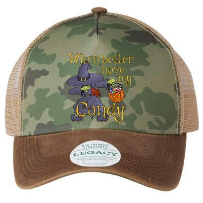 Halloween Witch Better Have My Candy Gift Legacy Tie Dye Trucker Hat