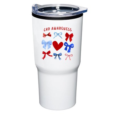 Heart Warrior Chd Awareness Heart Disease Coquette Bow Tumbler