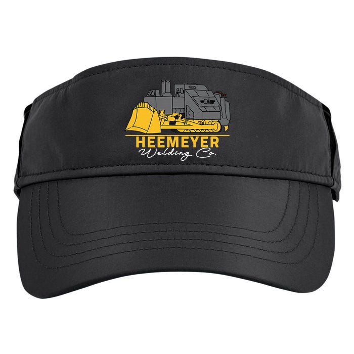 Heemeyer Welding Company Bulldozer Equipment Heavy Machinery Adult Drive Performance Visor