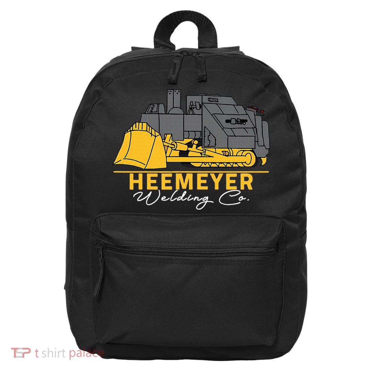 Heemeyer Welding Company Bulldozer Equipment Heavy Machinery 16 in Basic Backpack