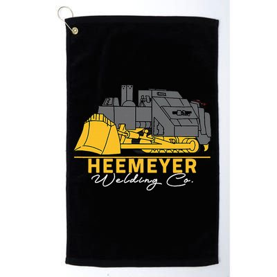 Heemeyer Welding Company Bulldozer Equipment Heavy Machinery Golf Towel