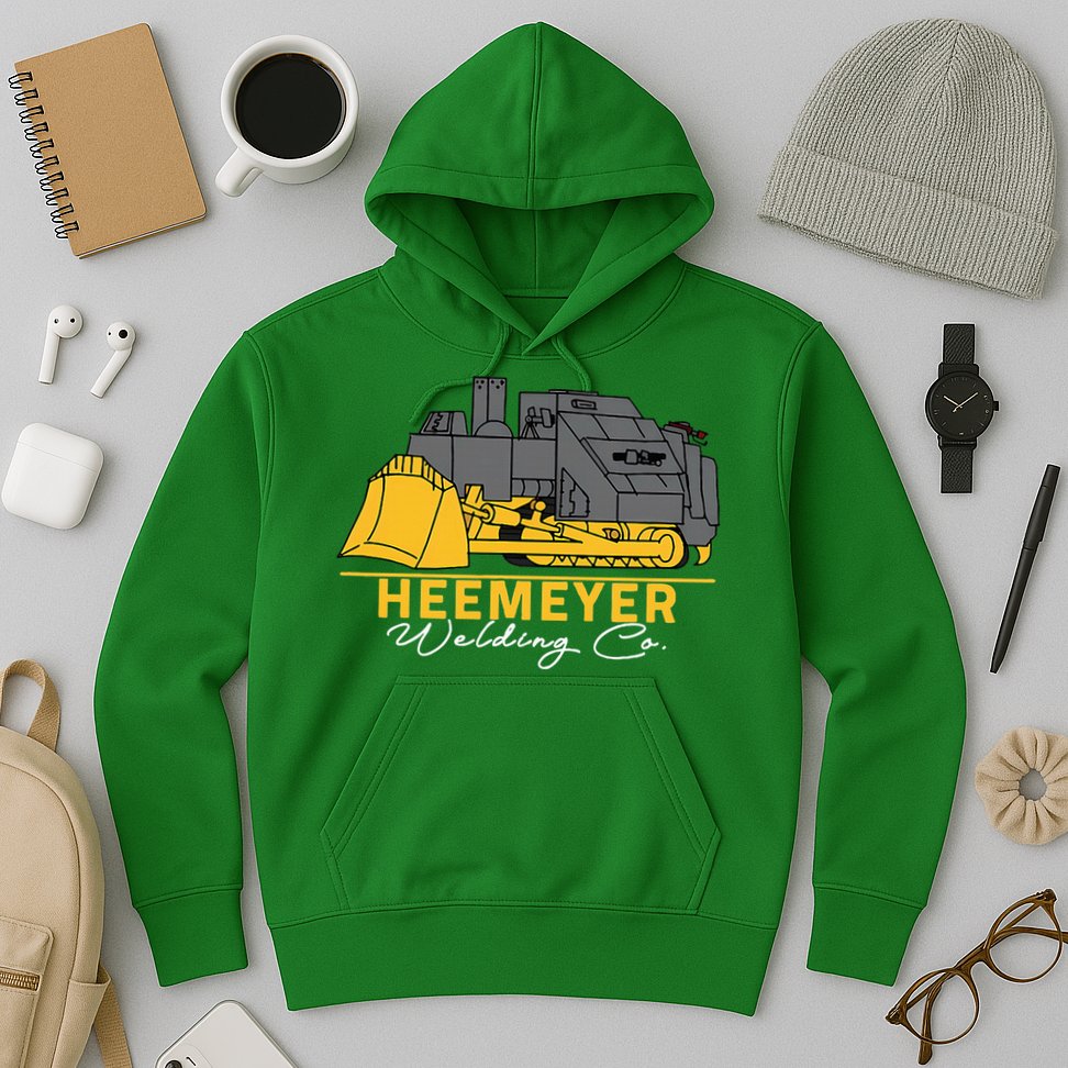 Heemeyer Welding Company Bulldozer Equipment Heavy Machinery Hoodie
