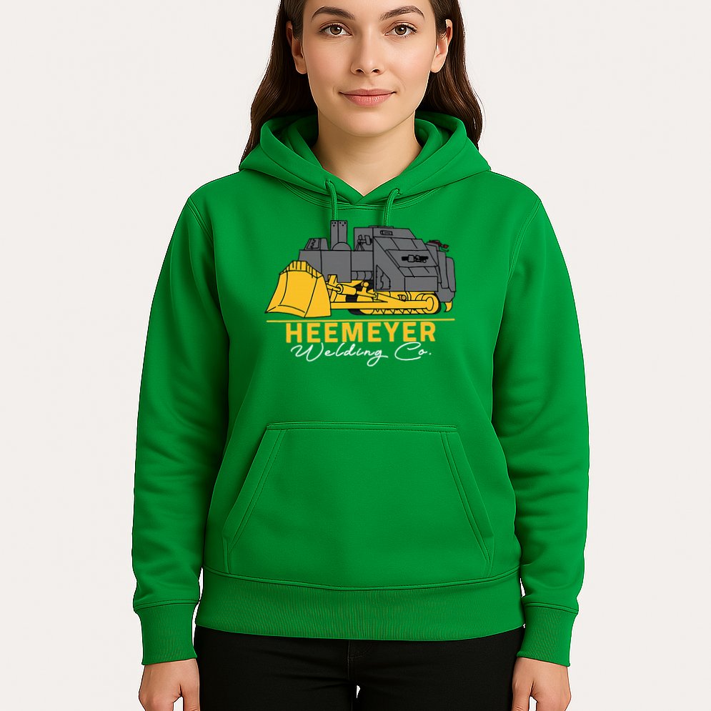 Heemeyer Welding Company Bulldozer Equipment Heavy Machinery Hoodie