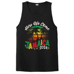 Here We Come Jamaica 2024 Trip Family Summer Vacation PosiCharge Competitor Tank