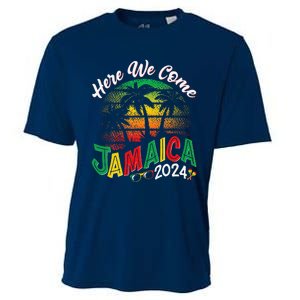 Here We Come Jamaica 2024 Trip Family Summer Vacation Cooling Performance Crew T-Shirt