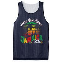 Here We Come Jamaica 2024 Trip Family Summer Vacation Mesh Reversible Basketball Jersey Tank