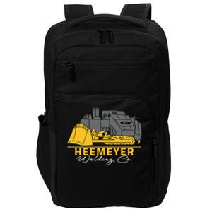 Heemeyer Welding Company Bulldozer Equipment Heavy Machinery Impact Tech Backpack