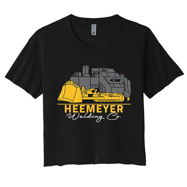 Heemeyer Welding Company Bulldozer Equipment Heavy Machinery Crop Top