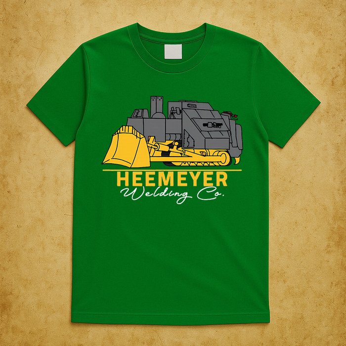 Heemeyer Welding Company Bulldozer Equipment Heavy Machinery T-Shirt