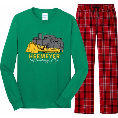 Heemeyer Welding Company Bulldozer Equipment Heavy Machinery Long Sleeve Pajama Set